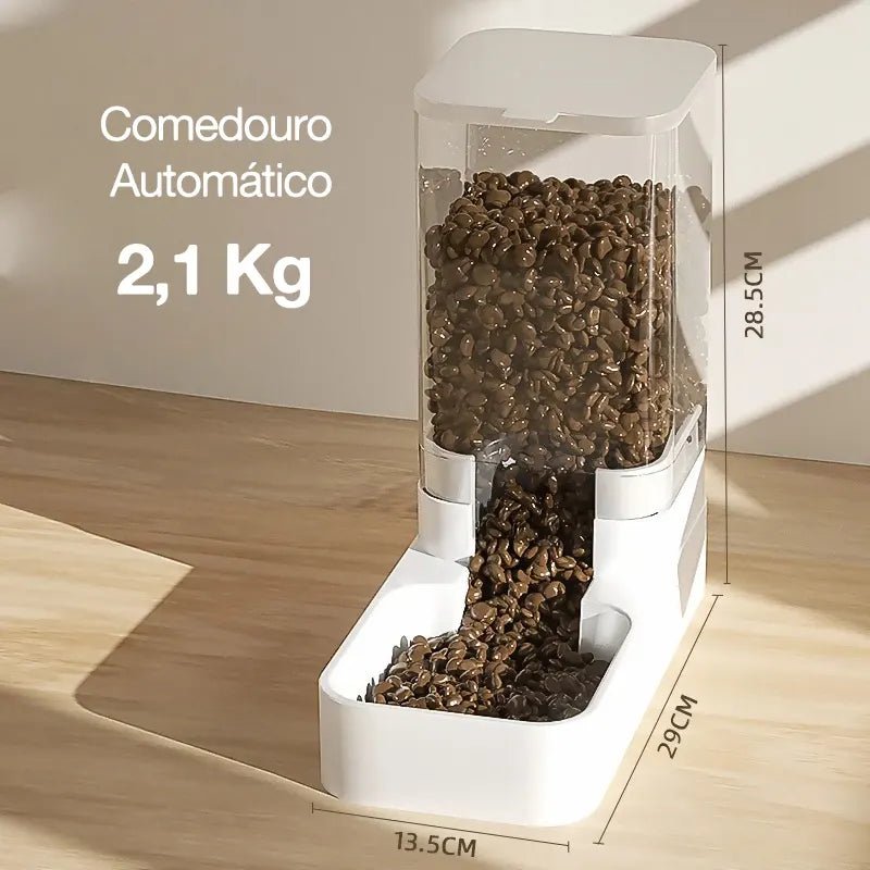 Alimentador Comedouro Bebedouro Automático Cães Gatos - PetMimos