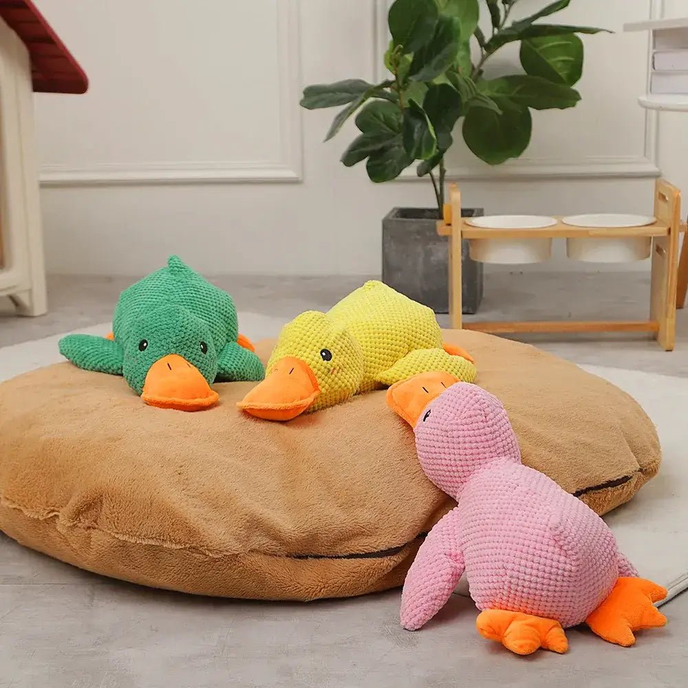 Brinquedo Pato Big em pelúcia para cachorro - PetMimos