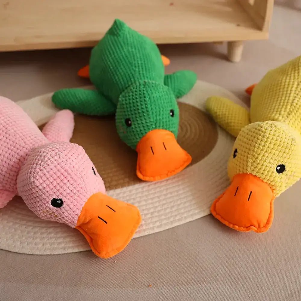 Brinquedo Pato Big em pelúcia para cachorro - PetMimos