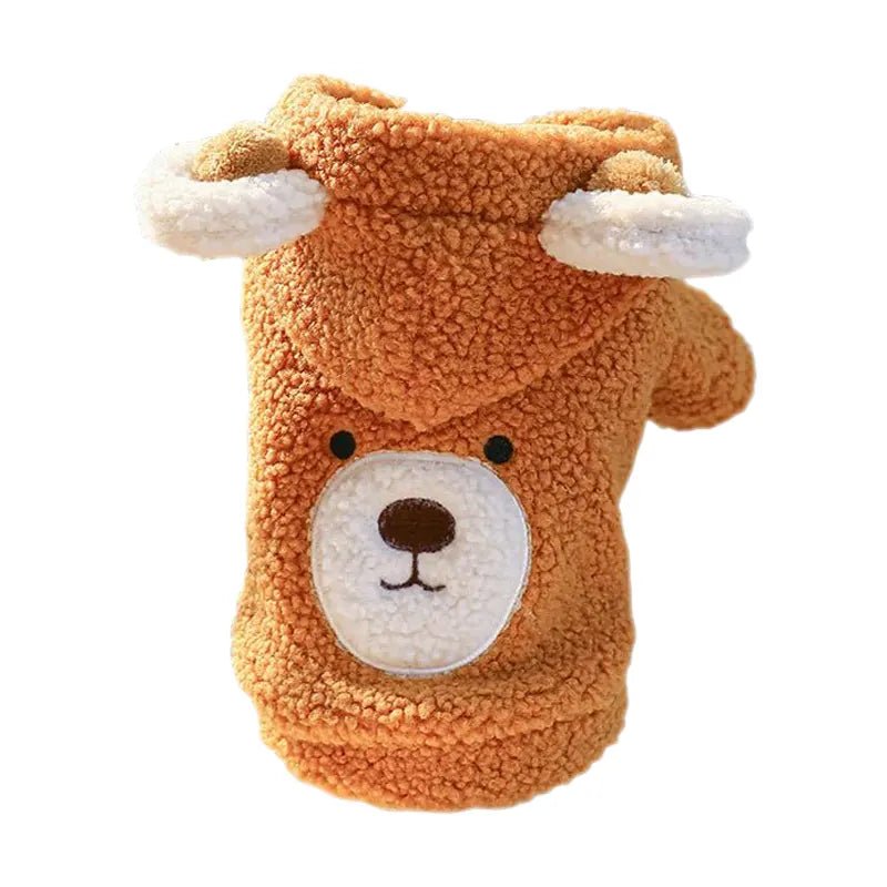 Casaco Pet Plush Ursinho para cachorro - PetMimos