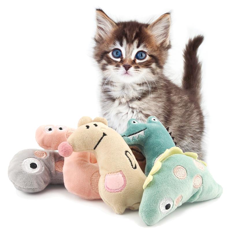 Combo com 6 Brinquedos de pelúcia para gatos - PetMimos