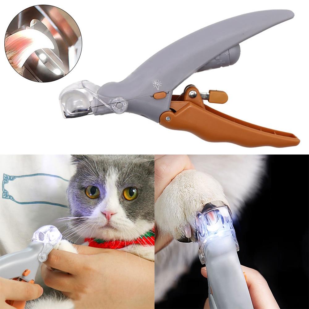 Cortador de Unhas Profissional com Luz de Led e Lupa - PetMimos