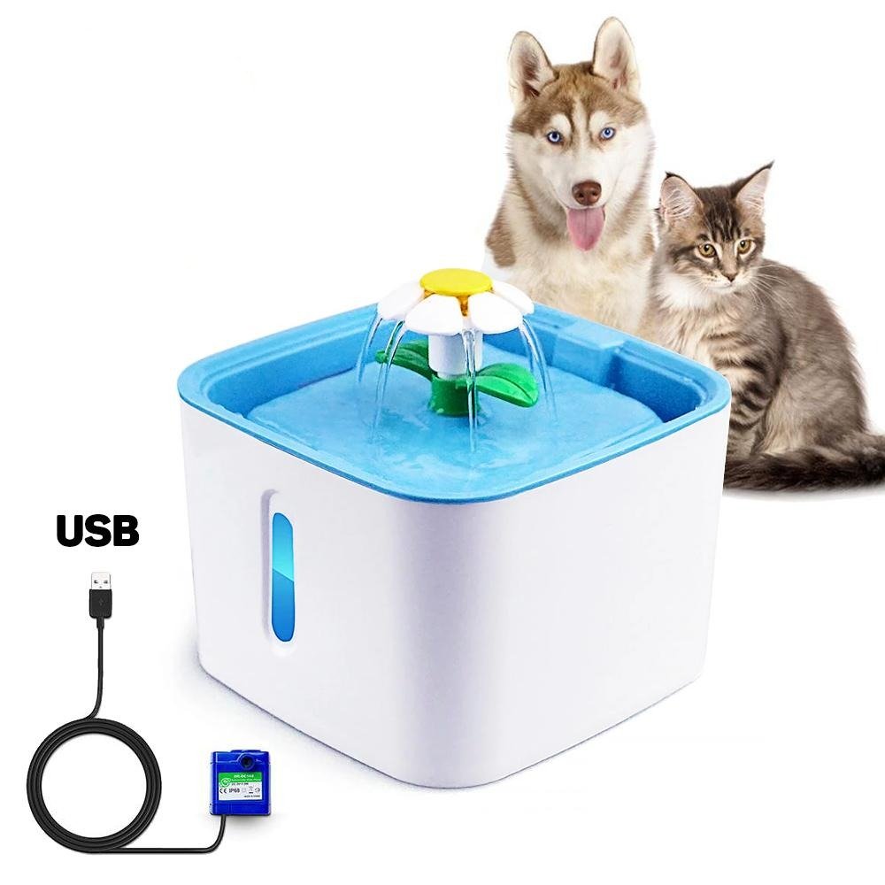 Fonte de Água para Gatos e Cães Bebedouro Automático - PetMimos