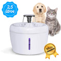 Fonte de Água para Gatos e Cães Purificador Elétrico 2,5L - PetMimos