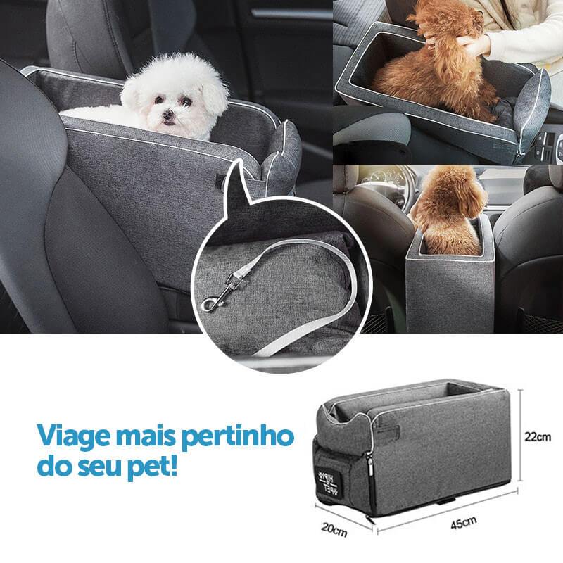 PROMOÇÃO Cadeirinha de Cachorro Portátil para Carros - PetMimos