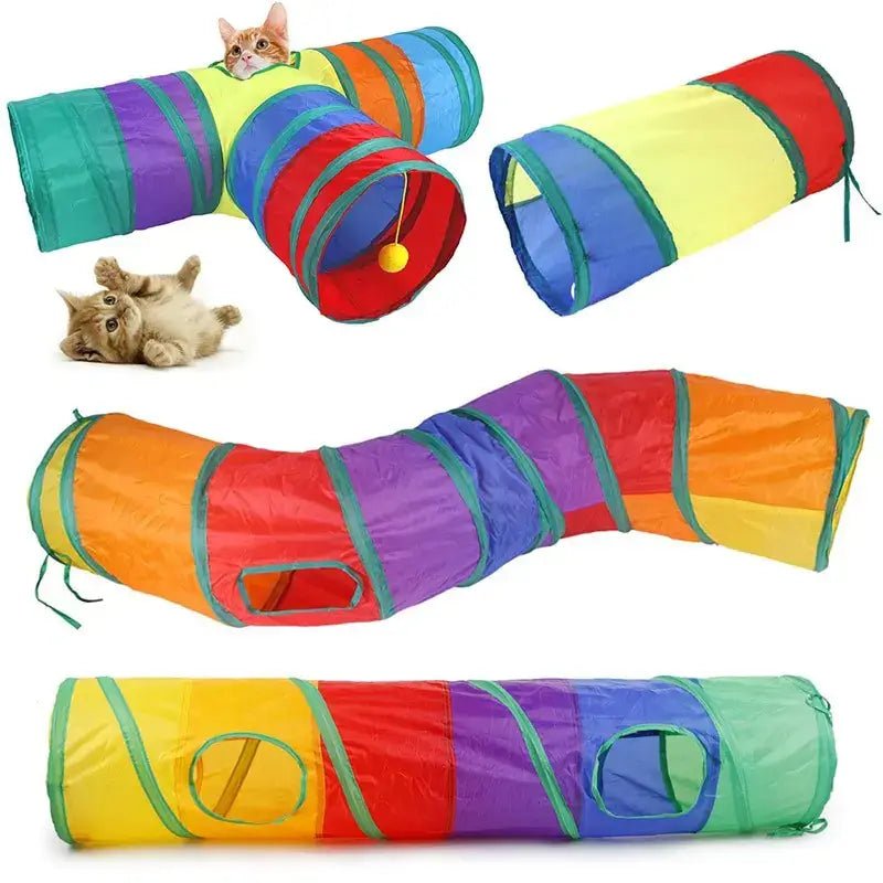 Túnel Pet dobrável para gatos - PetMimos
